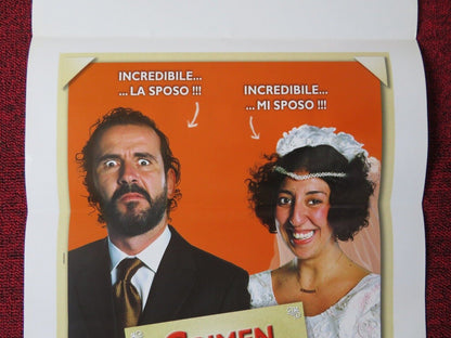 FERPECT CRIME ITALIAN LOCANDINA (27.5"x13") POSTER GUILLERMO TOLEDOMONICA 2004 Movie posters