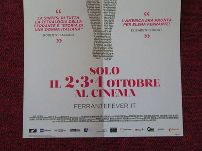 FERRANTE FEVER ITALIAN LOCANDINA (26.5"x12.5") POSTER ROBERTO FAENZA 2017 Rendezvous Cinema Movie posters