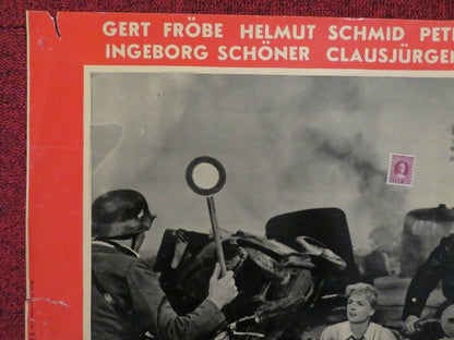FERRO E FUOCO IN NORMANDIA / HEADQUARTERS STATE SECRET ITALIAN FOTOBUSTA POSTER Movie posters