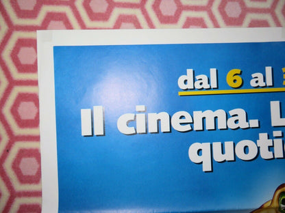 FESTA DEL CINEMA ITALIA ITALIAN 2 FOGLIO (55"x 39") POSTER 1996 Movie posters