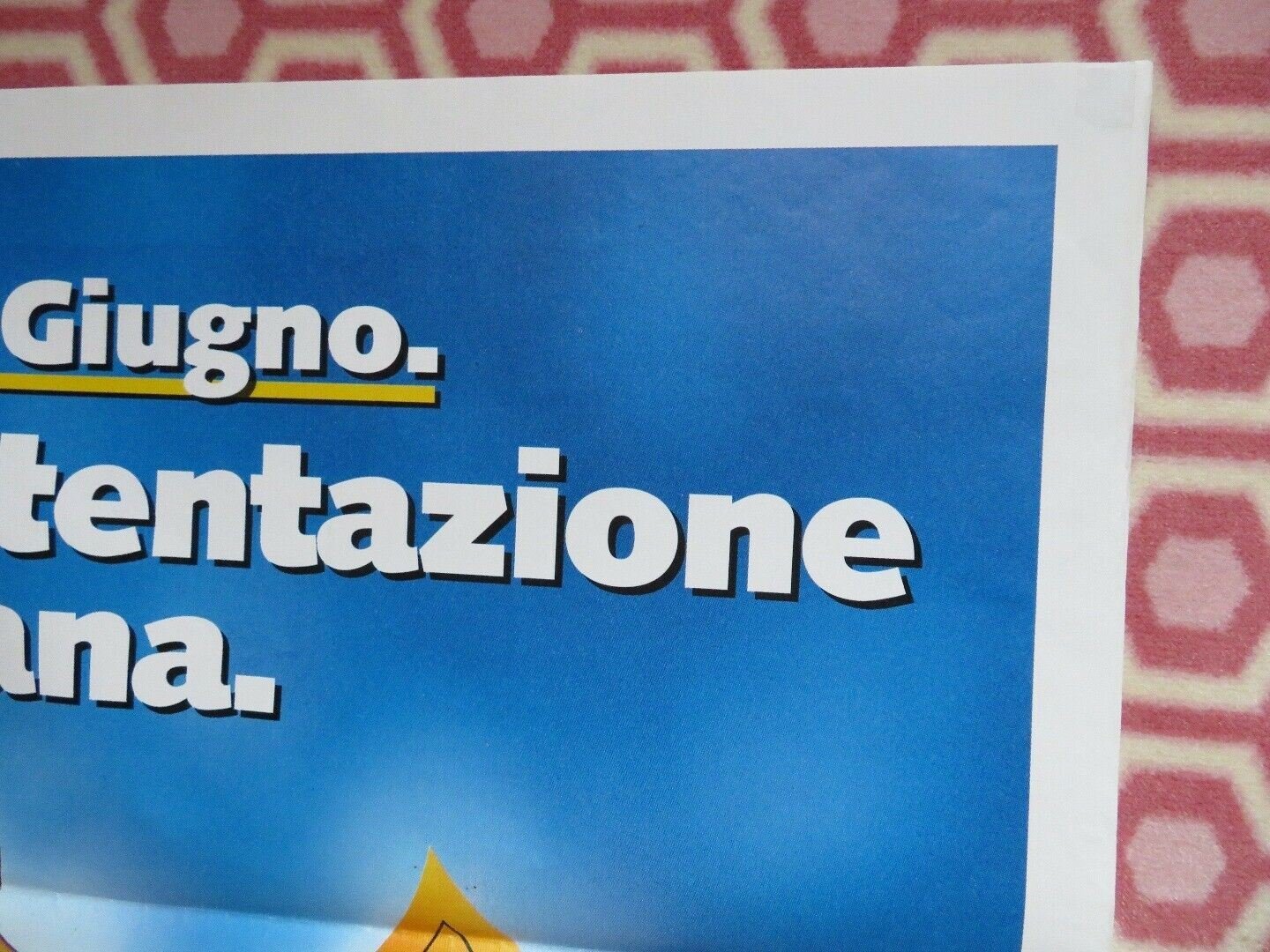 FESTA DEL CINEMA ITALIA ITALIAN 2 FOGLIO (55"x 39") POSTER 1996 Movie posters