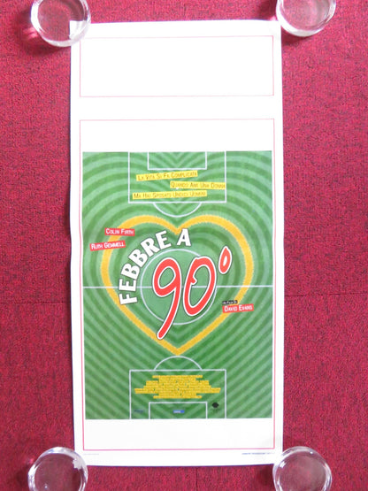 FEVER PITCH ITALIAN LOCANDINA POSTER COLIN FIRTH RUTH GEMMELL 1997 Rendezvous Cinema Movie posters