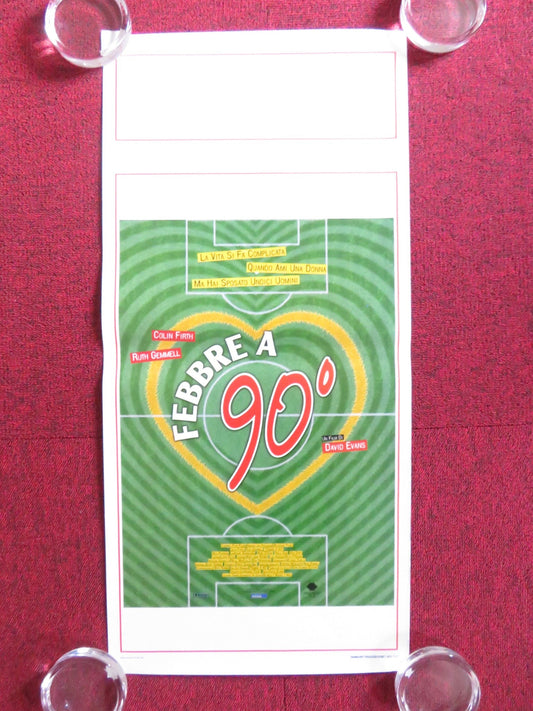 FEVER PITCH ITALIAN LOCANDINA POSTER COLIN FIRTH RUTH GEMMELL 1997 Rendezvous Cinema Movie posters