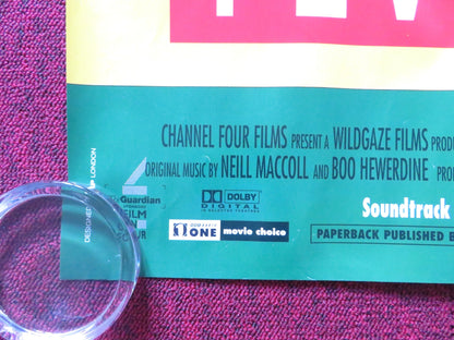 FEVER PITCH UK QUAD (30"x 40") ROLLED POSTER COLIN FIRTH RUTH GEMMELL 1997 Rendezvous Cinema Movie posters