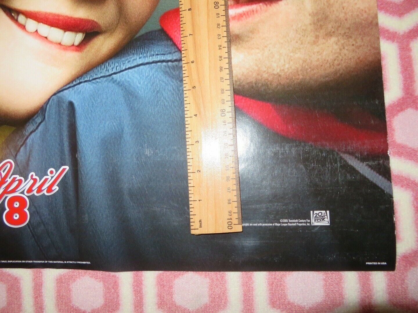 FEVER PITCH VERSION A US ROLLED POSTER DREW BARRYMORE JIMMY FALLON 2005 Movie posters
