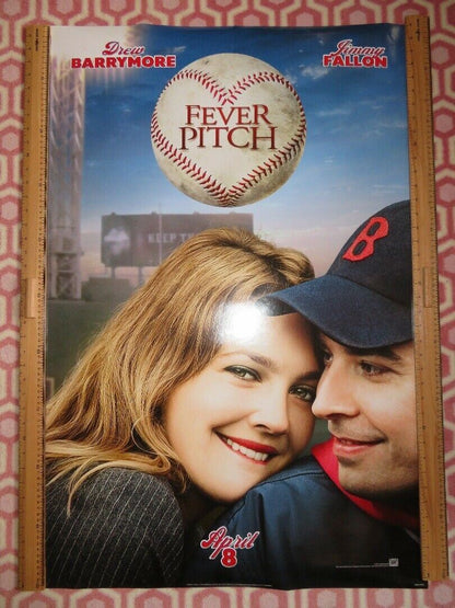 FEVER PITCH VERSION A US ROLLED POSTER DREW BARRYMORE JIMMY FALLON 2005 Movie posters