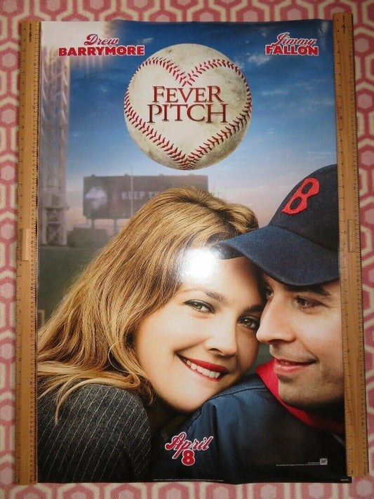 FEVER PITCH VERSION A US ROLLED POSTER DREW BARRYMORE JIMMY FALLON 2005 Movie posters