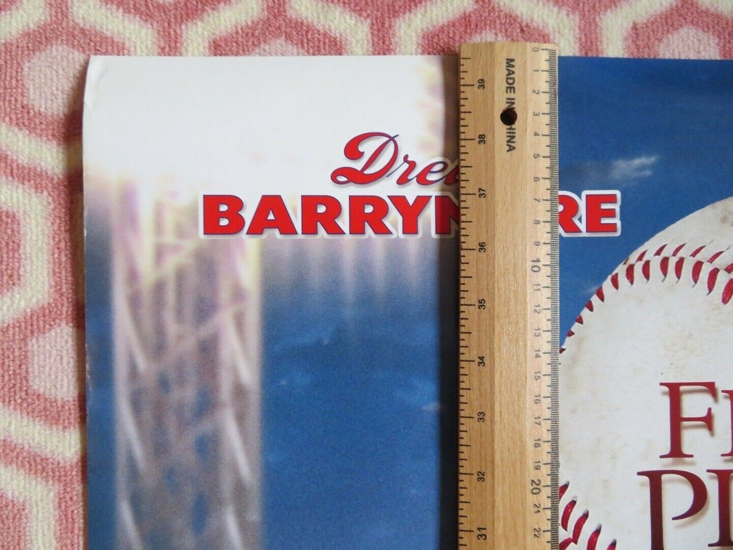 FEVER PITCH VERSION A US ROLLED POSTER DREW BARRYMORE JIMMY FALLON 2005 Movie posters