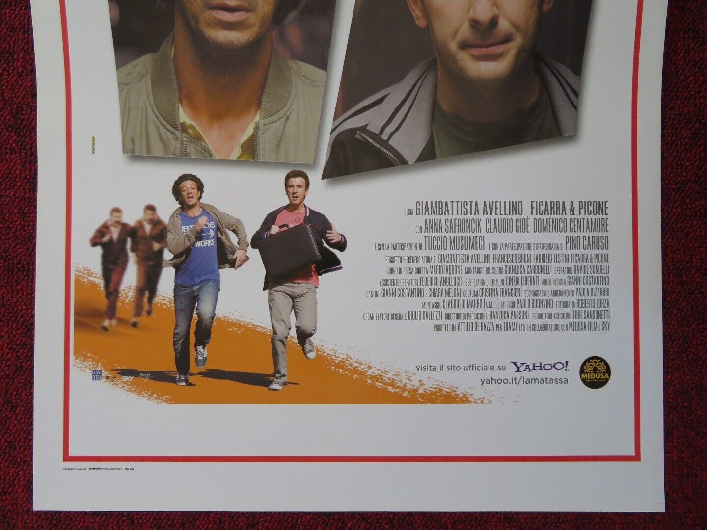 FICARRA & PICONE LA MATASSA ITALIAN LOCANDINA (27.5"x13") POSTER C GIOE 2009 Movie posters