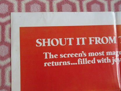 FIDDLER ON THE ROOF US ONE SHEET POSTER TOPOL NORMA CRANE 1971 Movie posters