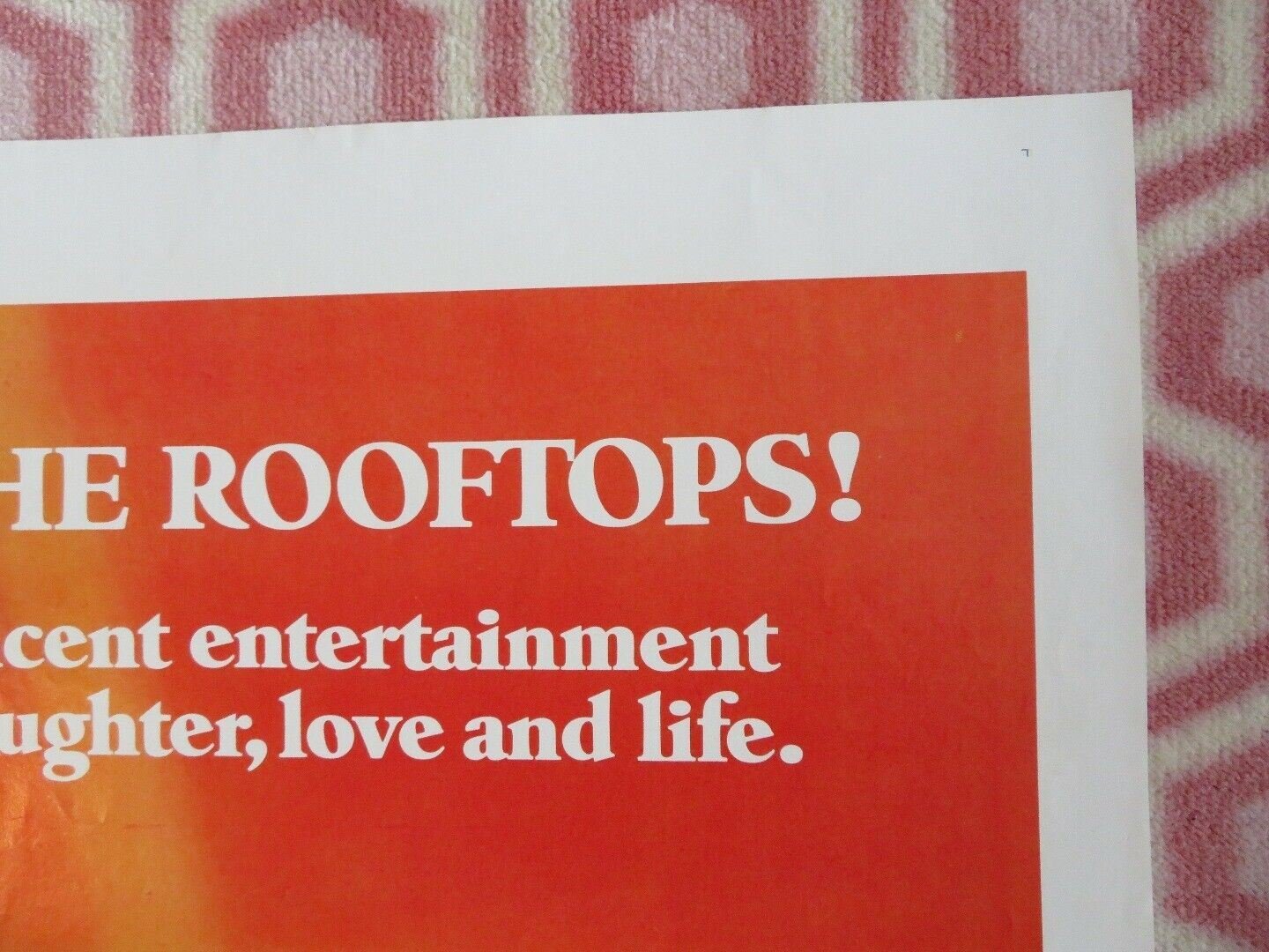 FIDDLER ON THE ROOF US ONE SHEET POSTER TOPOL NORMA CRANE 1971 Movie posters