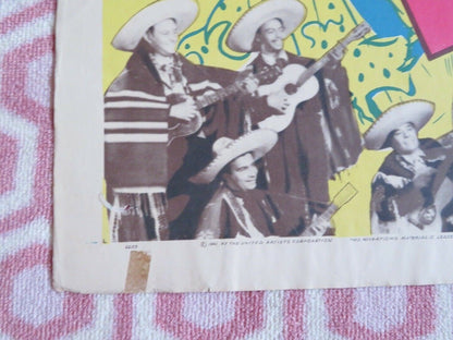 FIESTA US ONE SHEET POSTER ANNE AYARS GEORGE NEGRETE 1941 Movie posters