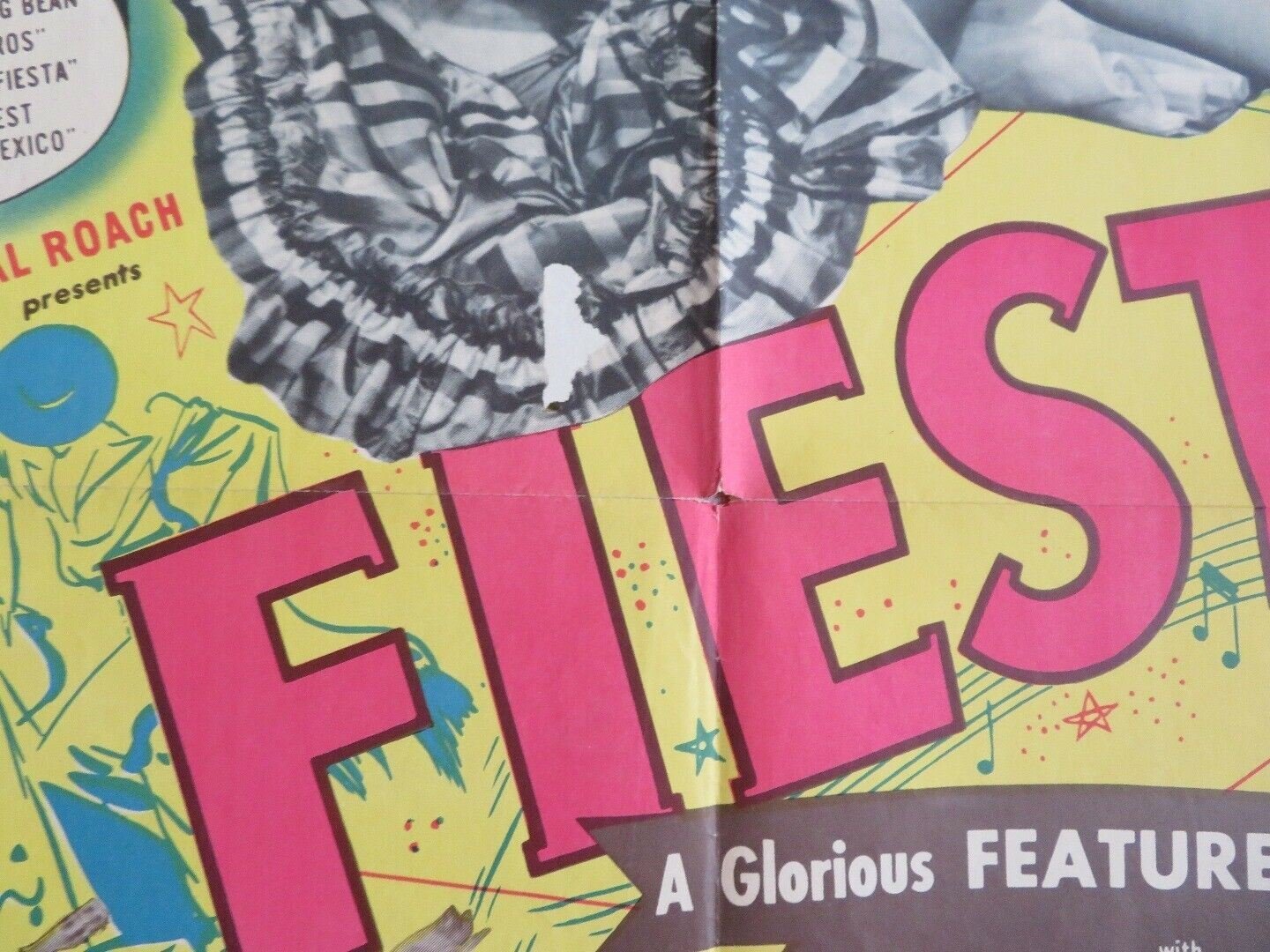 FIESTA US ONE SHEET POSTER ANNE AYARS GEORGE NEGRETE 1941 Movie posters