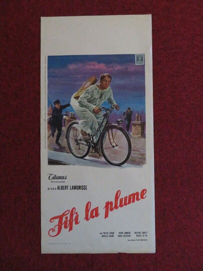 FIFI LA PLUME / Circus Angel ITALIAN LOCANDINA (27.5"x13") POSTER 1965 Movie posters