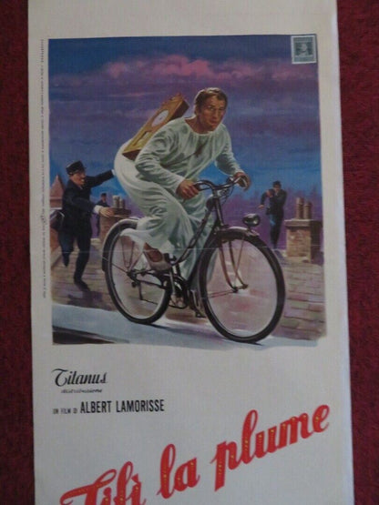 FIFI LA PLUME / Circus Angel ITALIAN LOCANDINA (27.5"x13") POSTER 1965 Movie posters