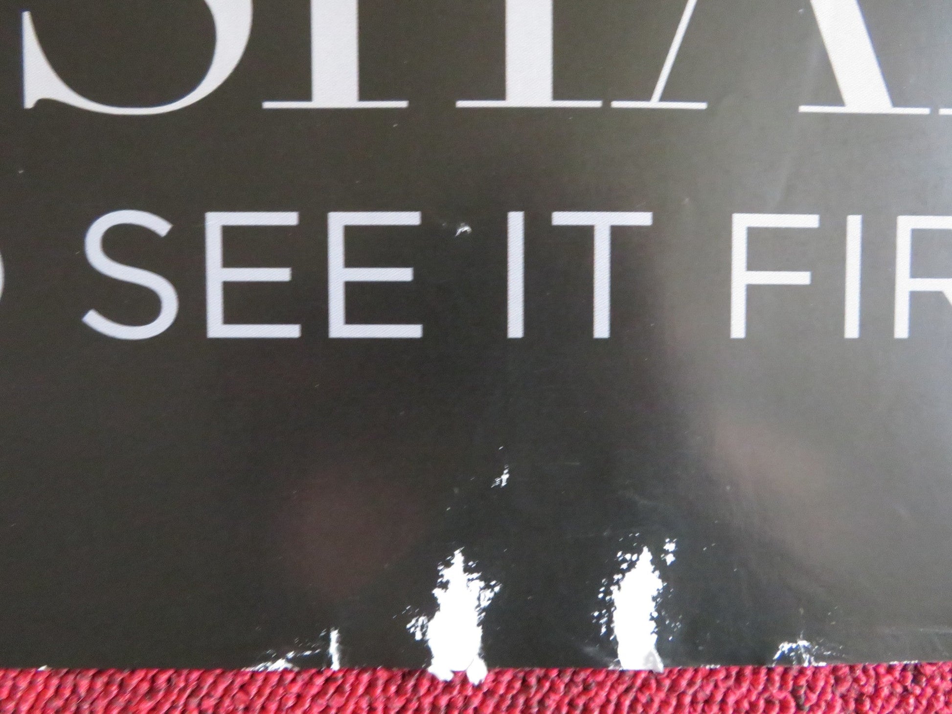FIFTY SHADES DARKER UK QUAD (30"x 40") ROLLED POSTER DAKOTA JOHNSON 2017 Rendezvous Cinema Movie posters