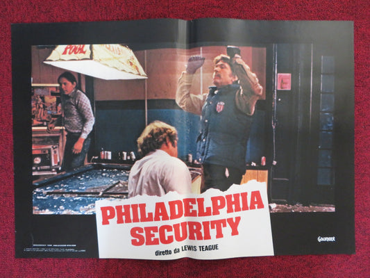 FIGHTING BACK - D ITALIAN FOTOBUSTA POSTER TOM SKERRITT PATTI LUPONE 1983 Rendezvous Cinema Movie posters