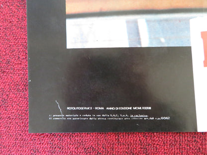 FIGHTING BACK - F ITALIAN FOTOBUSTA POSTER TOM SKERRITT PATTI LUPONE 1983 Rendezvous Cinema Movie posters