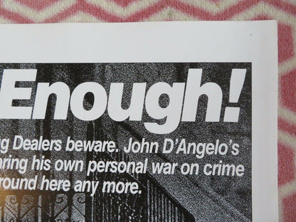 FIGHTING BACK US ONE SHEET POSTER TOM SKERRITT PATTI LOPONE 1982 Movie posters