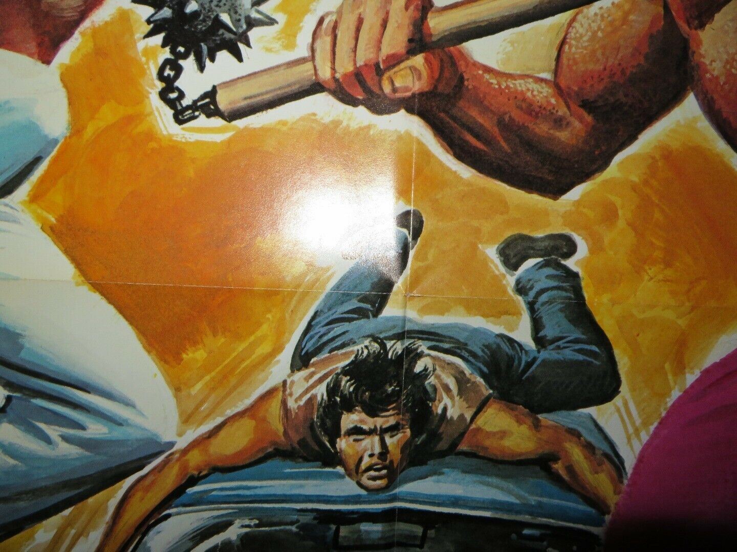 FIGHTING DRAGON VS. THE DEADLY TIGER/ Call Me Dragon US ONE SHEET POSTER 1980 Movie posters