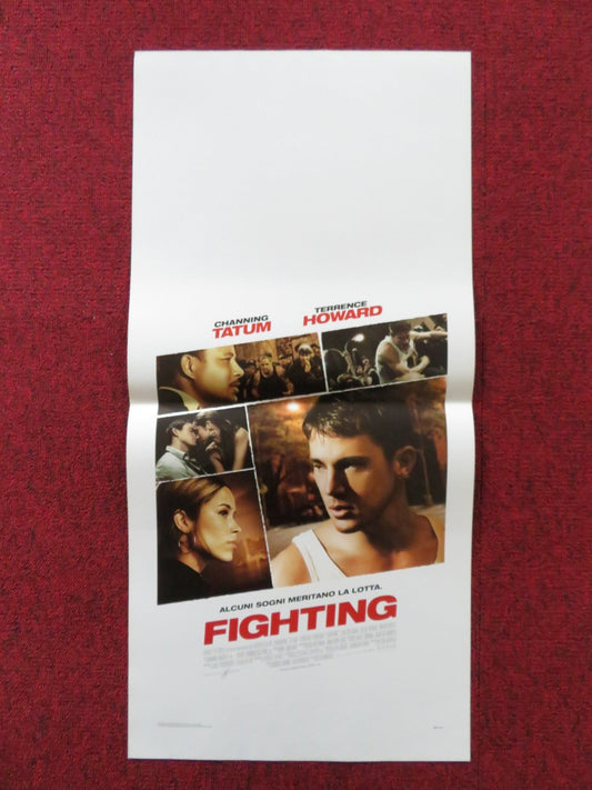 FIGHTING ITALIAN LOCANDINA POSTER CHANNING TATUM TERRENCE HOWARD 2009 Rendezvous Cinema Movie posters