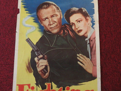 FIGHTING LAWMAN US INSERT (14"x 36") POSTER WAYNE MORRIS VIRGINIA GREY 1953 Movie posters