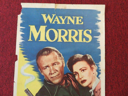 FIGHTING LAWMAN US INSERT (14"x 36") POSTER WAYNE MORRIS VIRGINIA GREY 1953 Movie posters