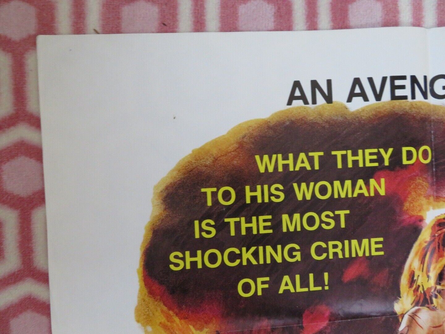 FIGHTING MAD STYLE B FOLDED US ONE SHEET POSTER LYNN LOWRY JOHN DOUCETTE 1976 - Rendezvous Cinema