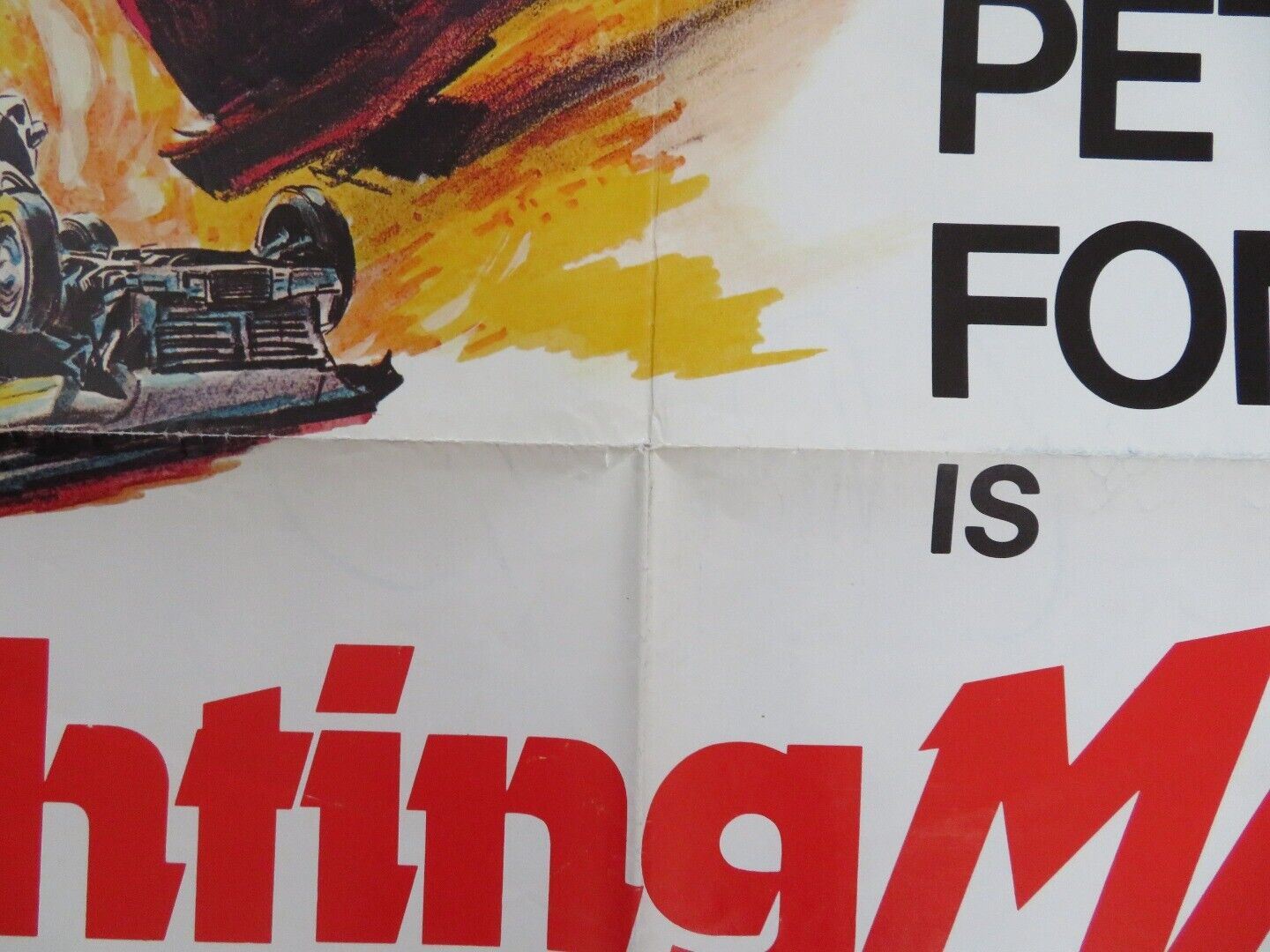 FIGHTING MAD STYLE B FOLDED US ONE SHEET POSTER LYNN LOWRY JOHN DOUCETTE 1976 - Rendezvous Cinema