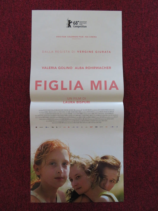 FIGLIA MIA ITALIAN LOCANDINA POSTER VALERIA GOLINO ALBA ROHRWACHER 2018 Rendezvous Cinema Movie posters