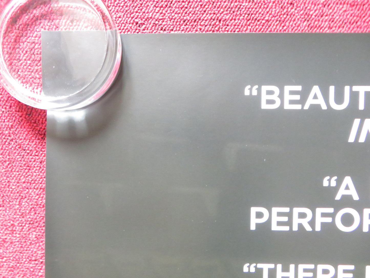 FILM STARS DON'T DIE IN LIVERPOOL UK QUAD ROLLED POSTER ANNETTE BENING 2017 Rendezvous Cinema Movie posters