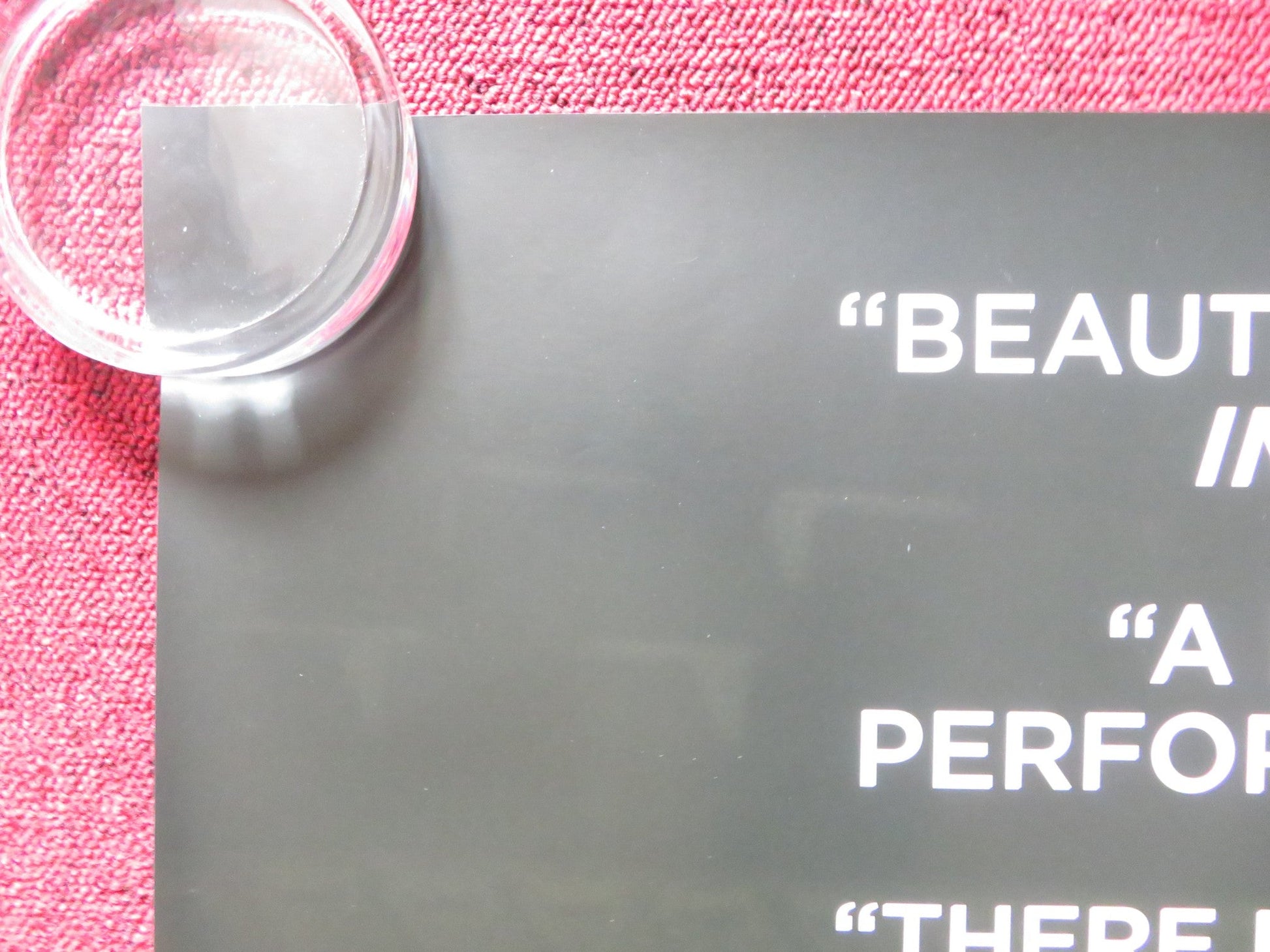 FILM STARS DON'T DIE IN LIVERPOOL UK QUAD ROLLED POSTER ANNETTE BENING 2017 Rendezvous Cinema Movie posters