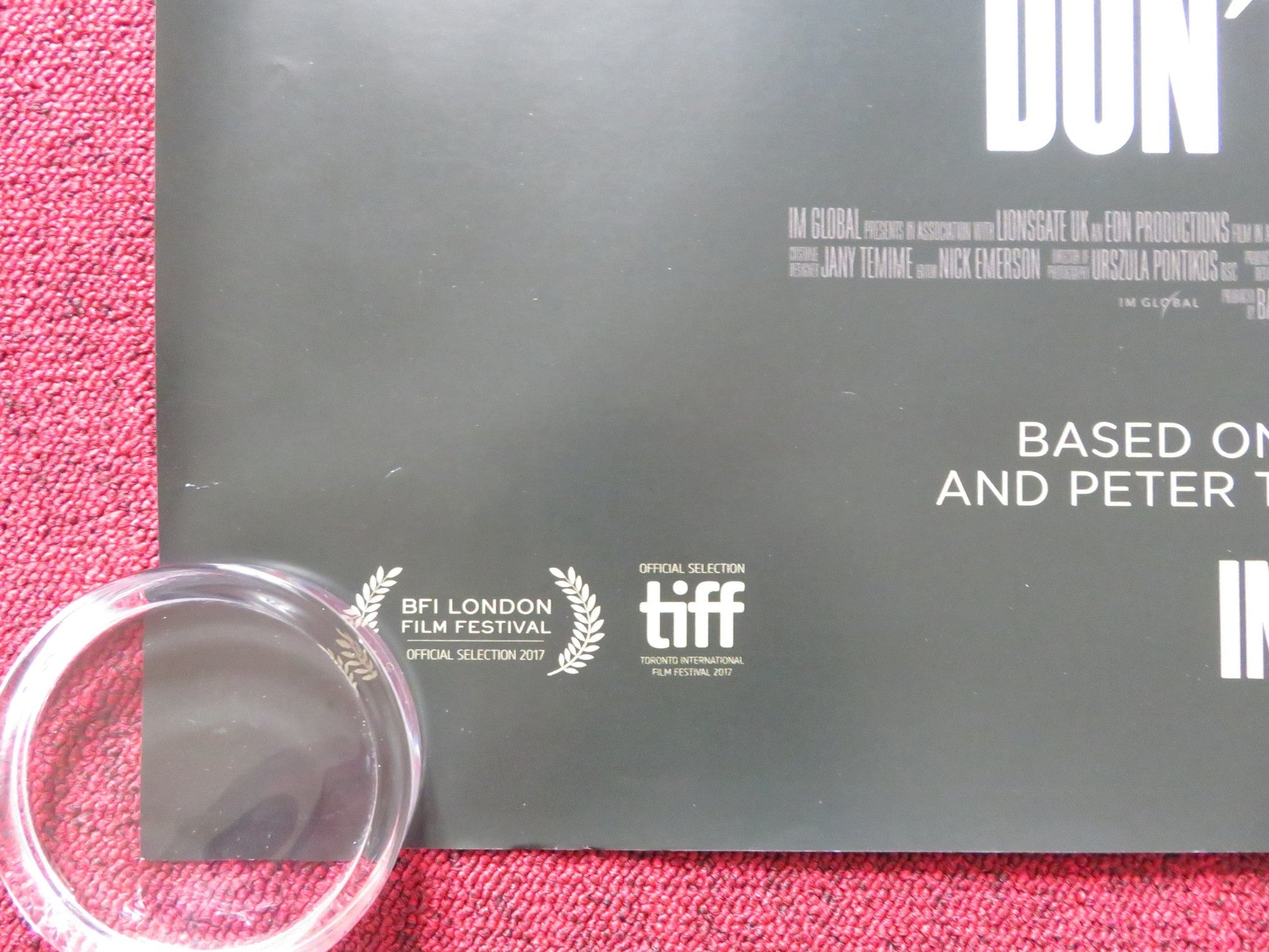 FILM STARS DON'T DIE IN LIVERPOOL UK QUAD ROLLED POSTER ANNETTE BENING 2017 Rendezvous Cinema Movie posters