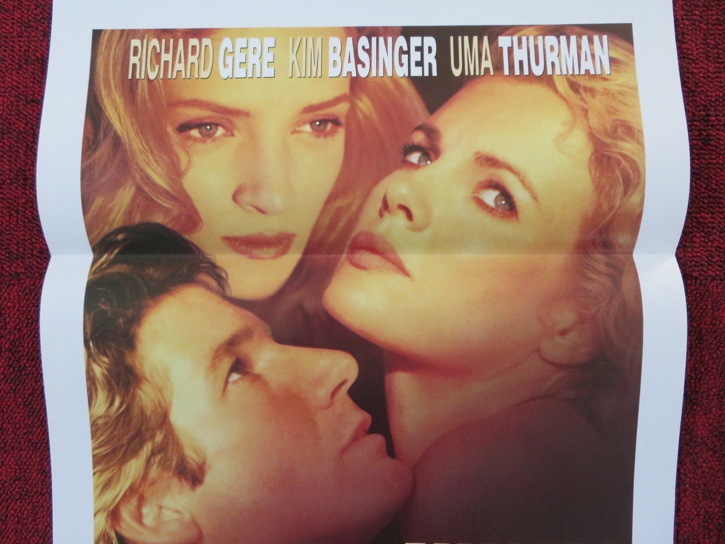 FINAL ANALYSIS ITALIAN LOCANDINA POSTER RICHARD GERE KIM BASINGER 1992 Rendezvous Cinema Movie posters