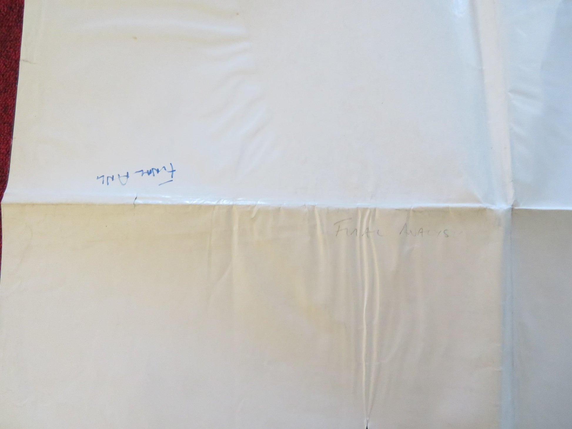 FINAL ANALYSIS UK QUAD POSTER FOLDED RICHARD GERE KIM BASINGER 1992 Rendezvous Cinema Movie posters