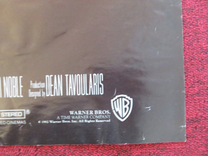 FINAL ANALYSIS UK QUAD POSTER FOLDED RICHARD GERE KIM BASINGER 1992 Rendezvous Cinema Movie posters