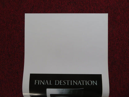 FINAL DESTINATION 5 ITALIAN LOCANDINA (27.5"x13") POSTER NICHOLAS D'AGOSTO 2011 Movie posters