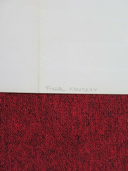 FINAL FANTASY THE SPIRITS WITHIN FRENCH (16"x 21") POSTER BALDWIN RHAMES 2001 Movie posters