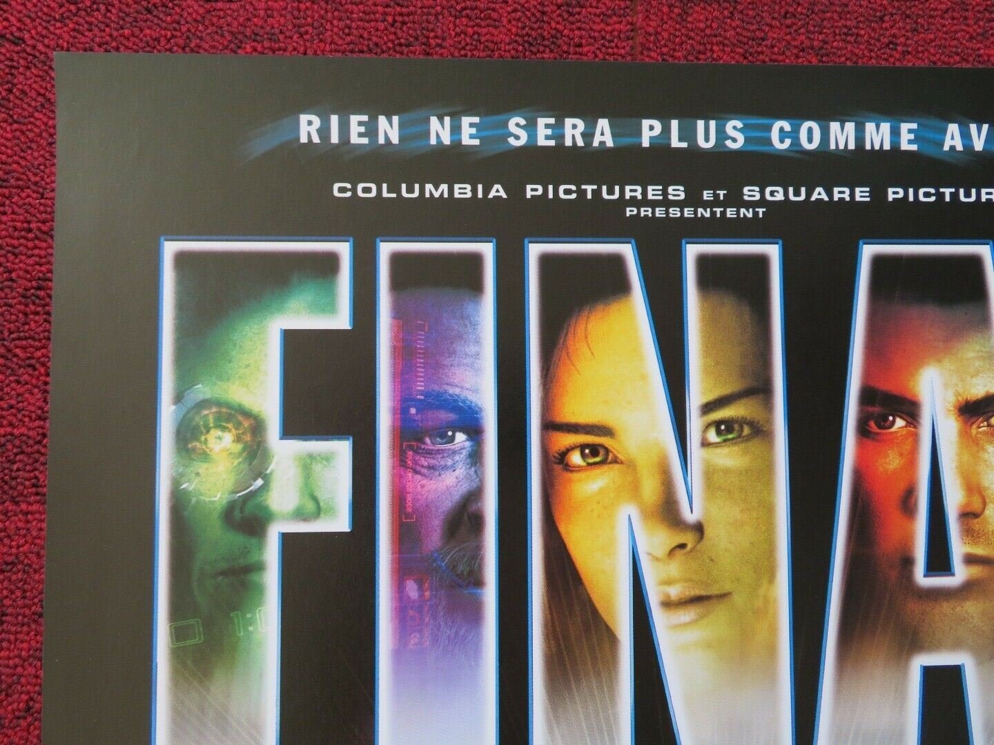 FINAL FANTASY THE SPIRITS WITHIN FRENCH (16"x 21") POSTER BALDWIN RHAMES 2001 Movie posters