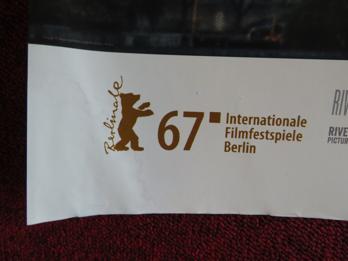 FINAL PORTRAIT UK QUAD (30"x 40") ROLLED POSTER GEOFFREY RUSH ARMIE HAMMER 2017 Rendezvous Cinema Movie posters