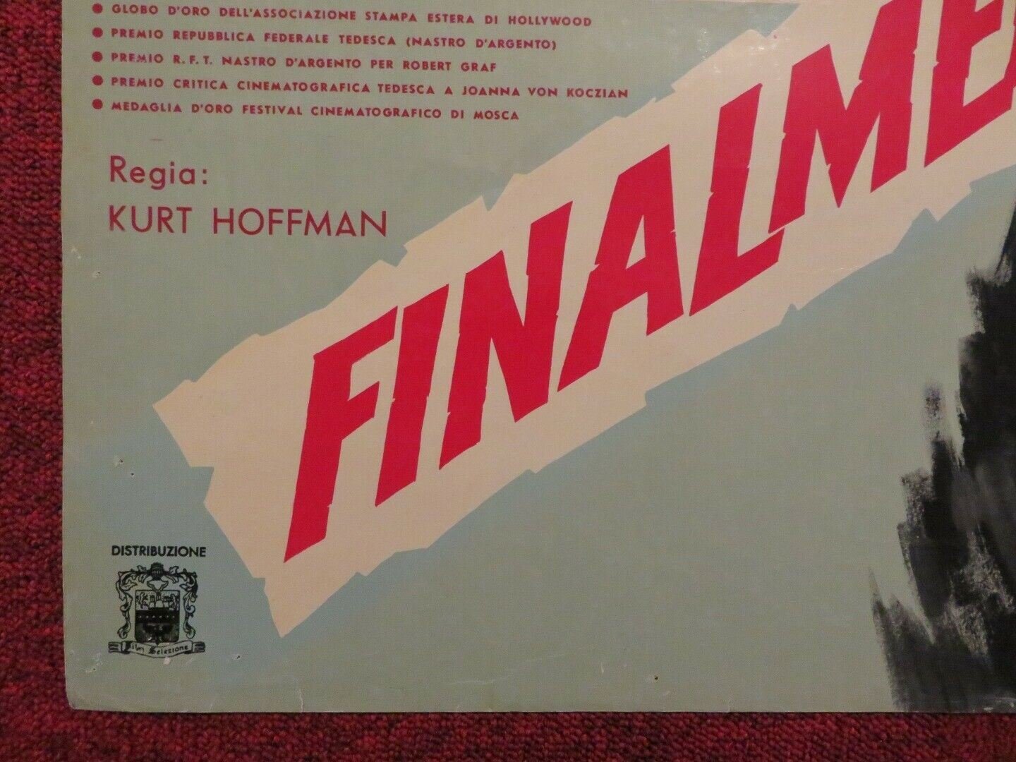 FINALMENTE L'ALBA / AREN'T WE WONDERFUL - A ITALIAN FOTOBUSTA POSTER 1958 Movie posters