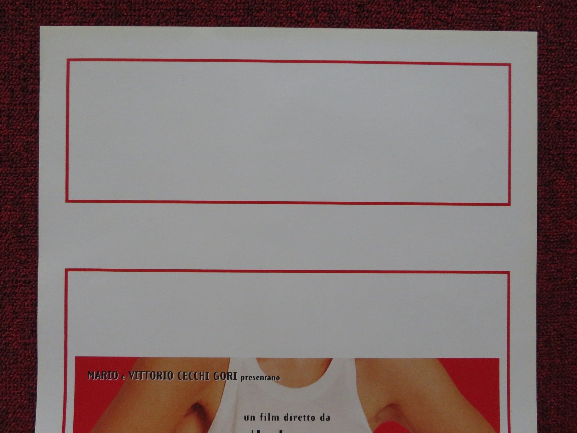 FINALMENTE SOLI ITALIAN LOCANDINA POSTER ROCCO PAPALEO GIORGIO PANARIELLO 1997 Rendezvous Cinema Movie posters