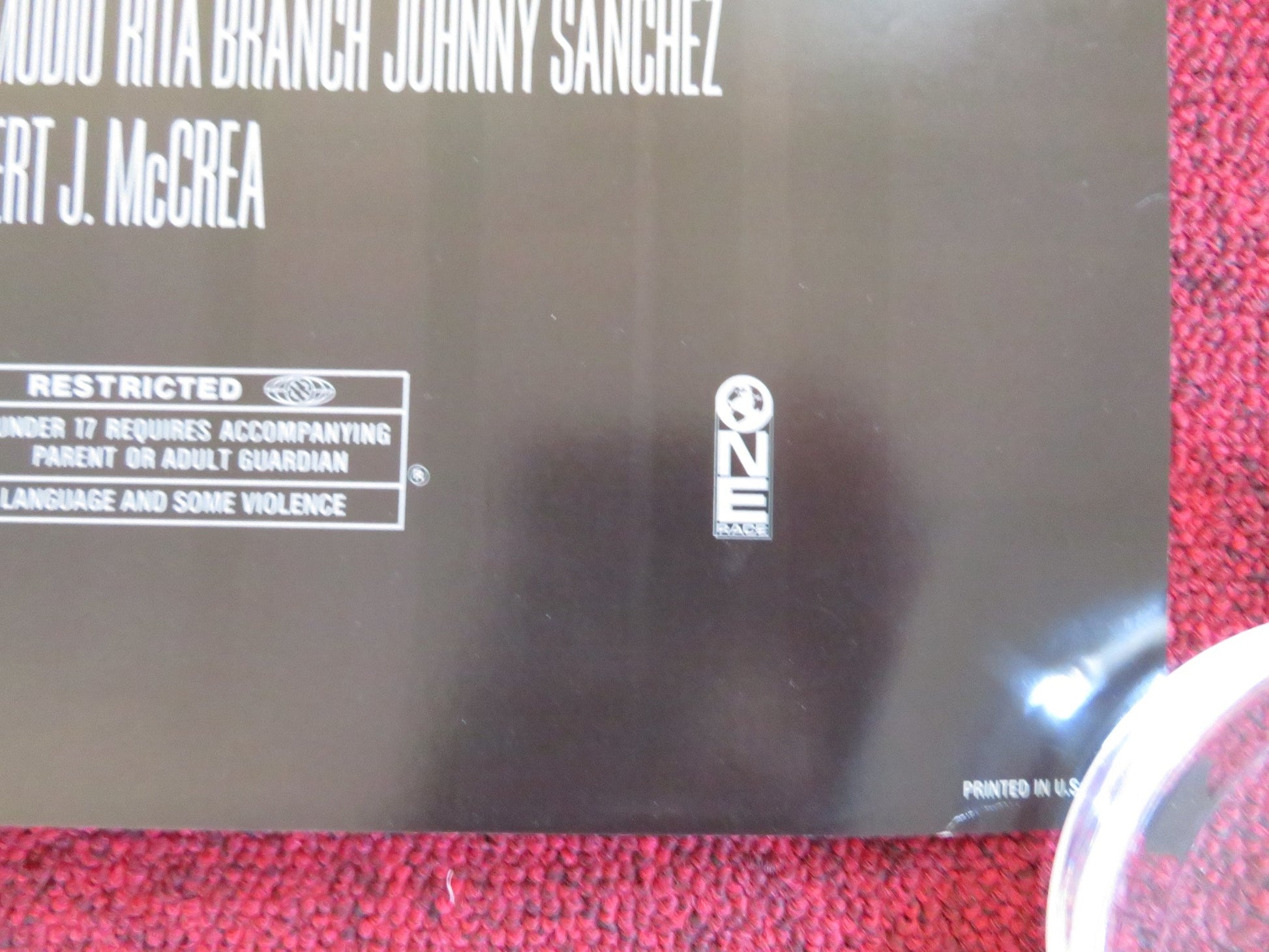 FIND ME GUILTY US ONE SHEET ROLLED POSTER VIN DIESEL ALEX ROCCO 2006 Rendezvous Cinema Movie posters