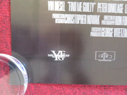 FIND ME GUILTY US ONE SHEET ROLLED POSTER VIN DIESEL ALEX ROCCO 2006 Rendezvous Cinema Movie posters