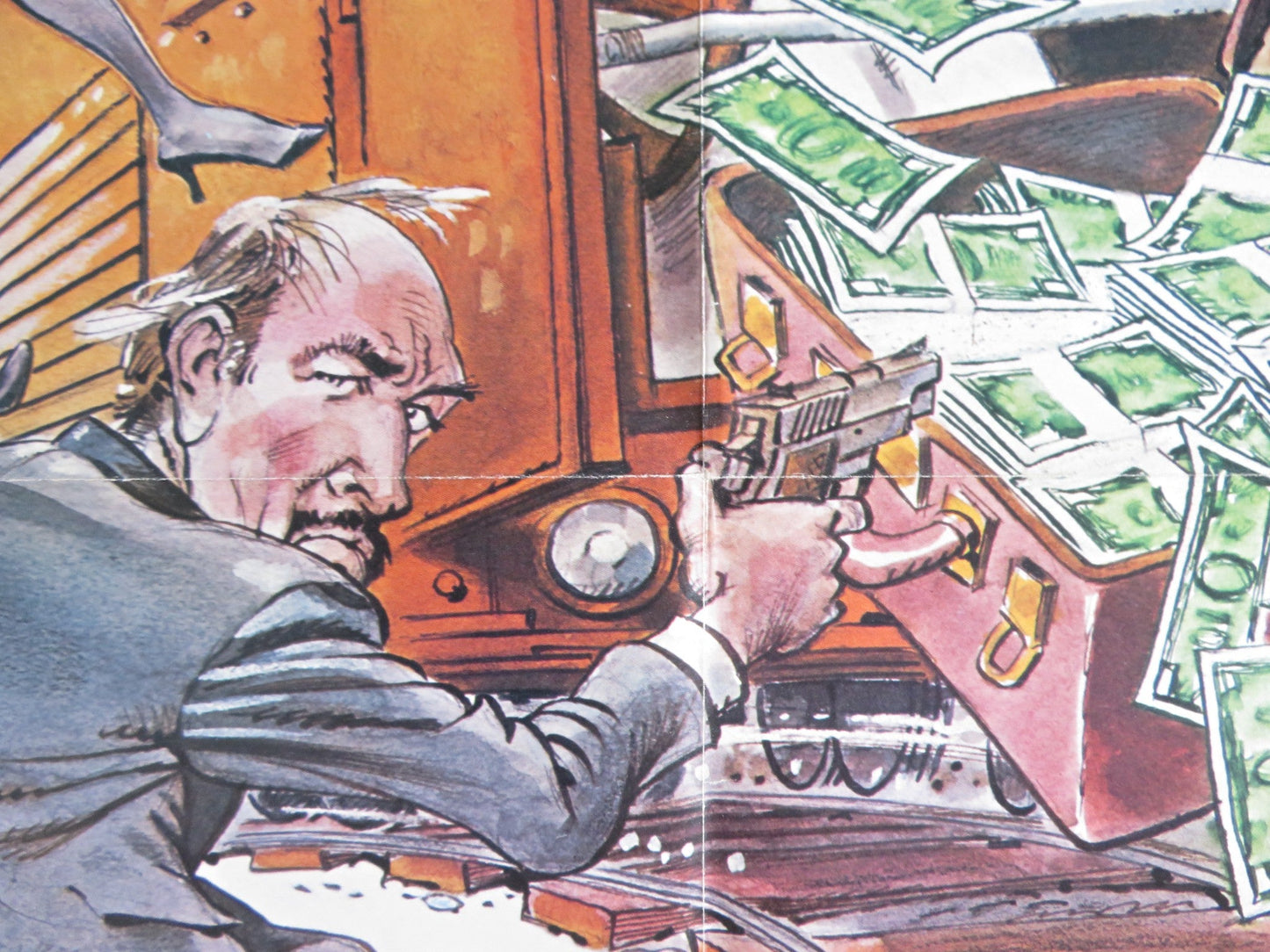 FINDERS KEEPERS FOLDED US ONE SHEET POSTER MICHAEL O'KEEFE BEVERLY D'ANGELO 1984 Rendezvous Cinema Movie posters