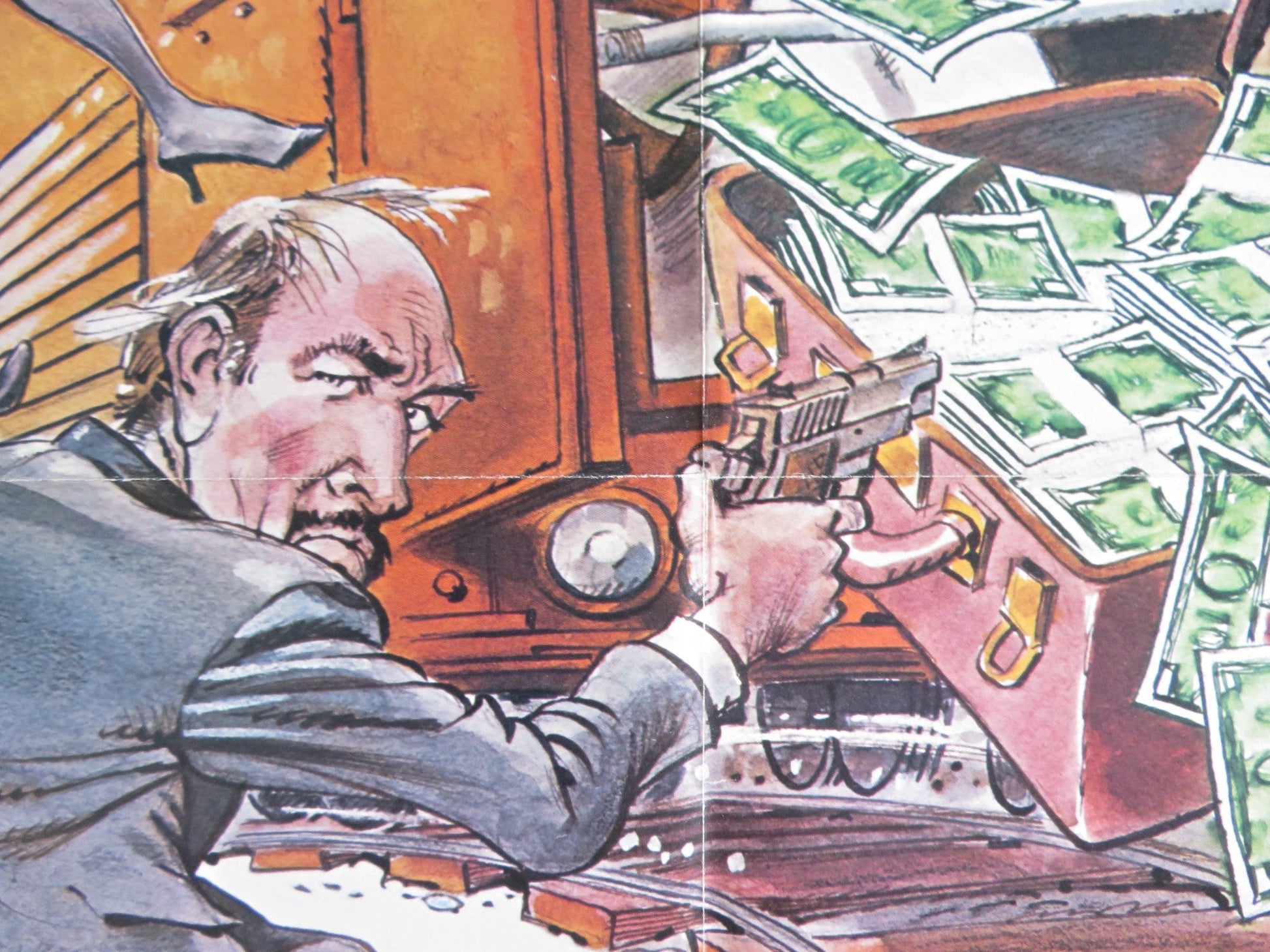 FINDERS KEEPERS FOLDED US ONE SHEET POSTER MICHAEL O'KEEFE BEVERLY D'ANGELO 1984 Rendezvous Cinema Movie posters