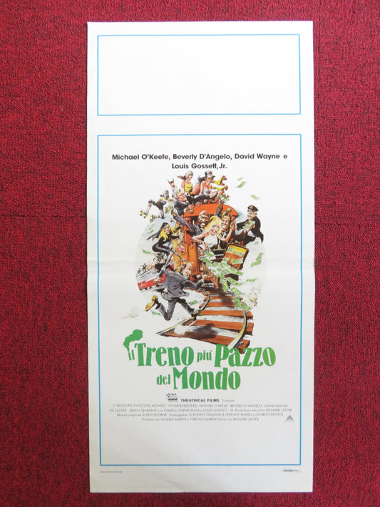 FINDERS KEEPERS ITALIAN LOCANDINA POSTER MICHAEL O'KEEFE BEVERLY D'ANGELO 1984 Rendezvous Cinema Movie posters