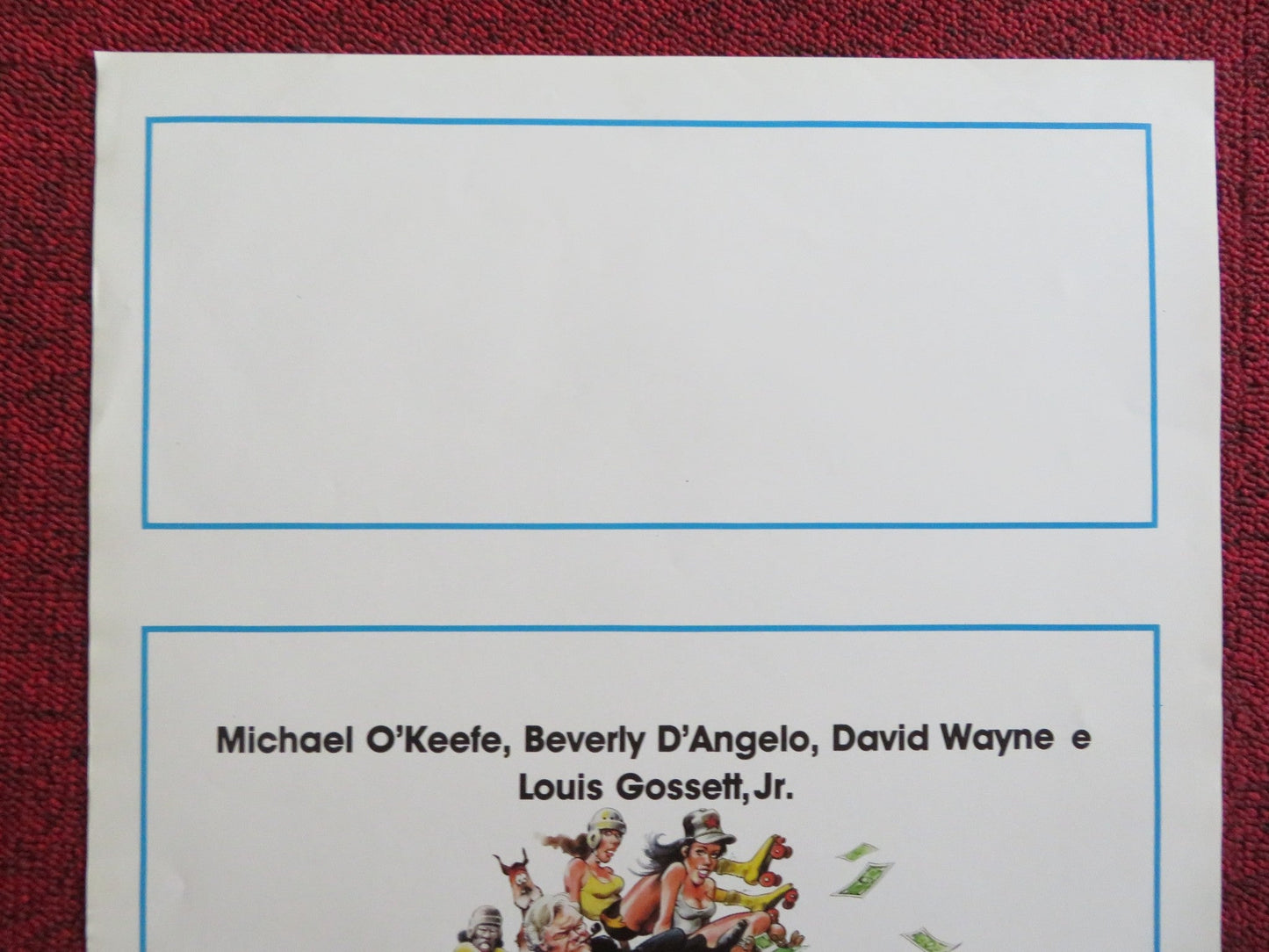 FINDERS KEEPERS ITALIAN LOCANDINA POSTER MICHAEL O'KEEFE BEVERLY D'ANGELO 1984 Rendezvous Cinema Movie posters