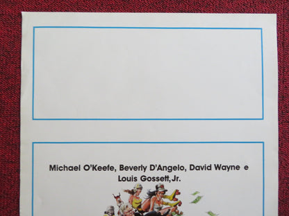 FINDERS KEEPERS ITALIAN LOCANDINA POSTER MICHAEL O'KEEFE BEVERLY D'ANGELO 1984 Rendezvous Cinema Movie posters