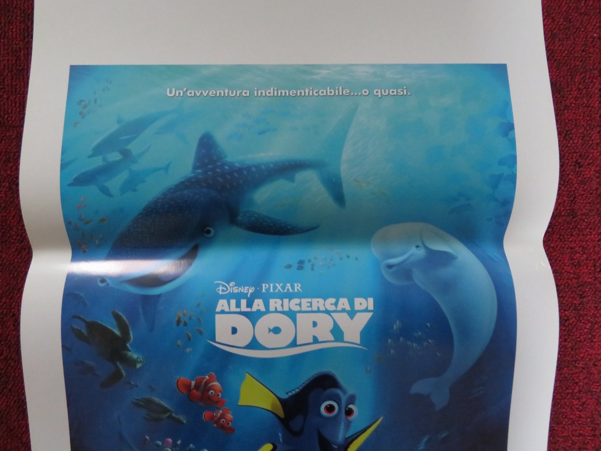 FINDING DORY ITALIAN LOCANDINA POSTER DISNEY ELLEN DEGENERES 2016 Rendezvous Cinema Movie posters